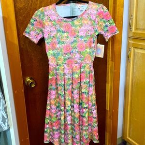 LuLaRoe Amelia Dress with pockets XXS
